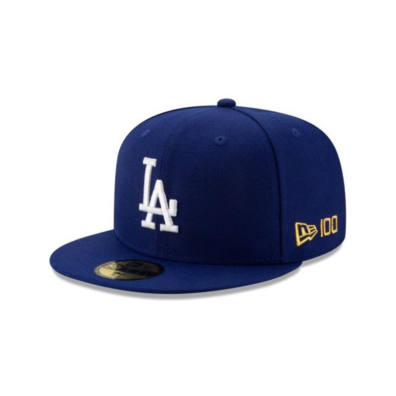 Los Angeles Dodgers Gorra | New Era MLB Team Color 59fifty Fitted Cap Mexico - Negros
